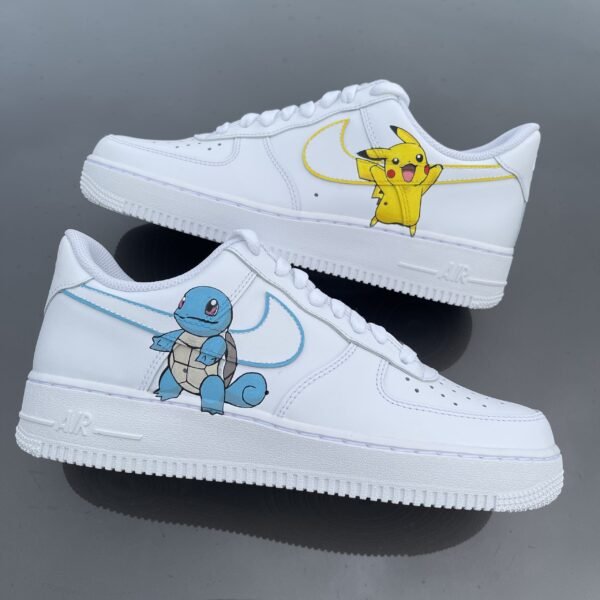 Custom AIR FORCE 1 - Pokémon (Pikachu/Squirtle)