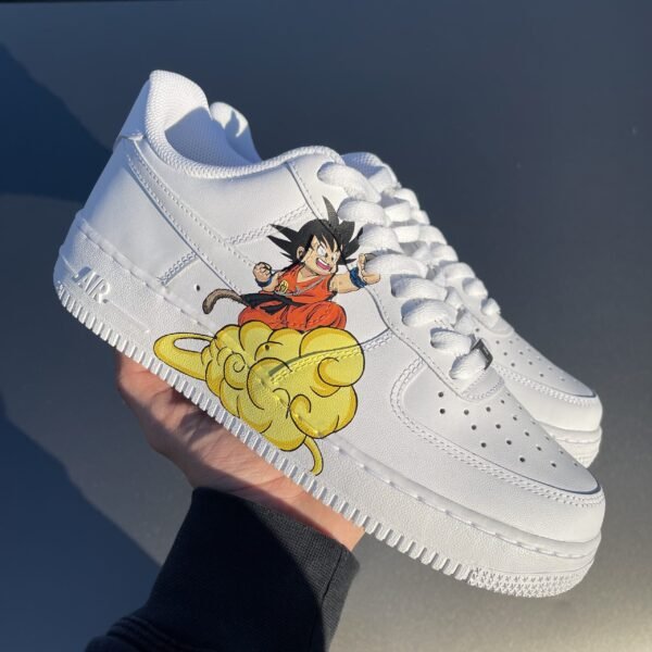Custom AIR FORCE 1 - Dragon Ball (Kid Goku)