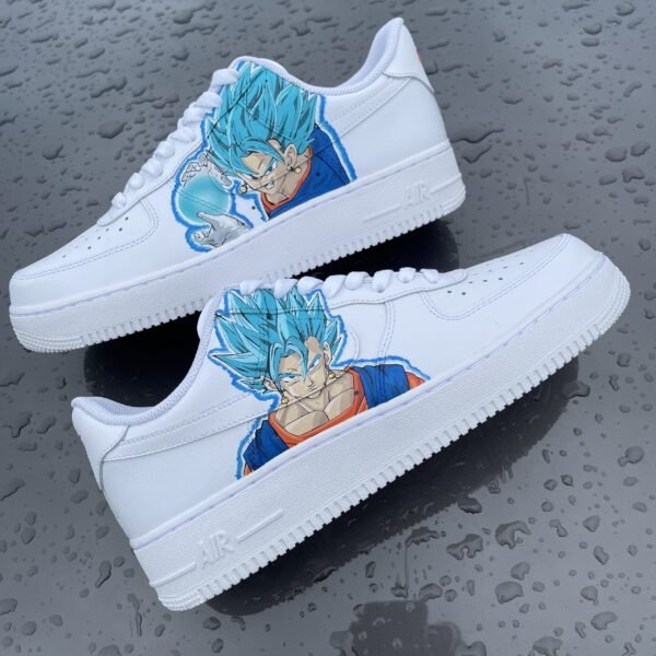 Custom AIR FORCE 1 - Dragon Ball super (Vegito)