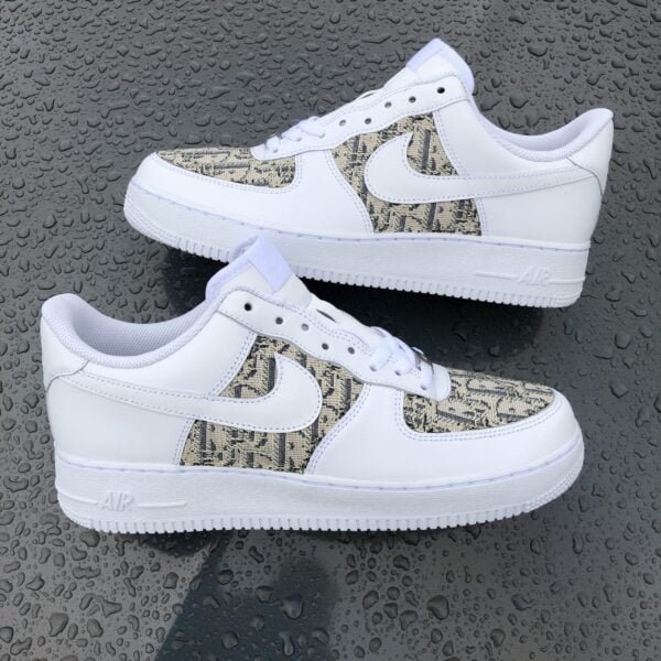 Custom AIR FORCE 1 - Christian D (cream)