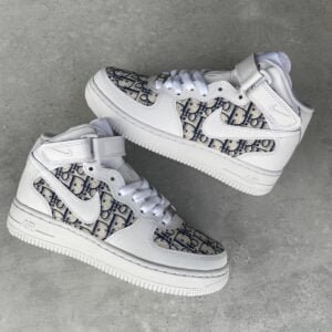 Custom AIR FORCE 1 mid - Christian D (EU 36 / US 4)