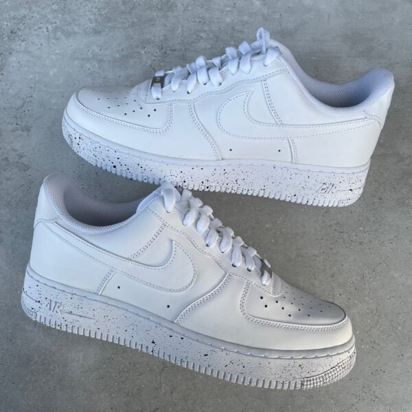Custom AIR FORCE 1 - Small splash (soles only)
