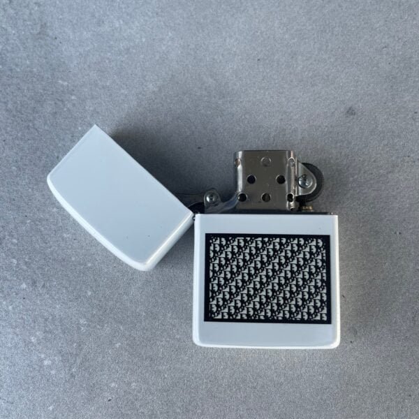 White Christian D lighter