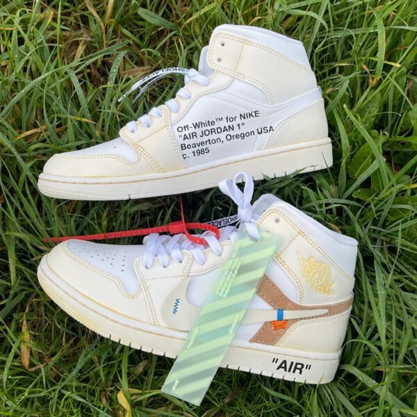 Custom JORDAN 1 - OFF-WHITE vintage