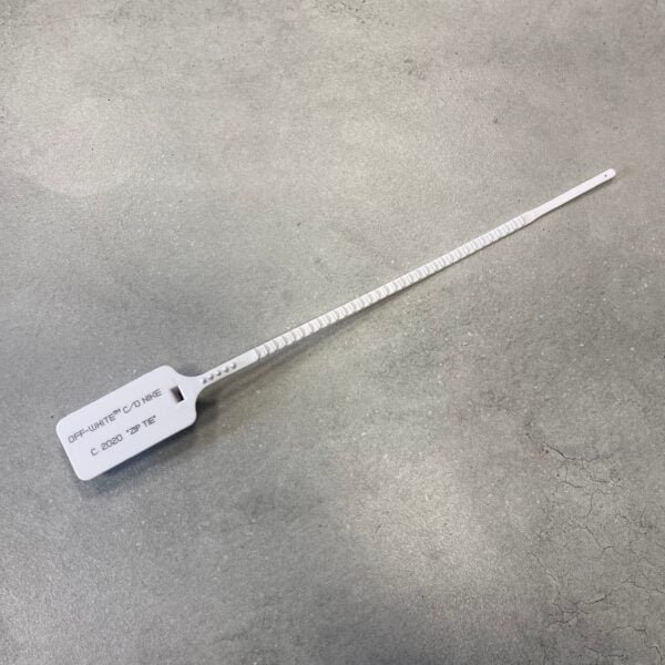 White OFF-WHITE zip tie