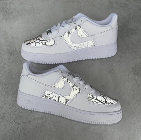 Custom AIR FORCE 1 - Christian D (reflective)