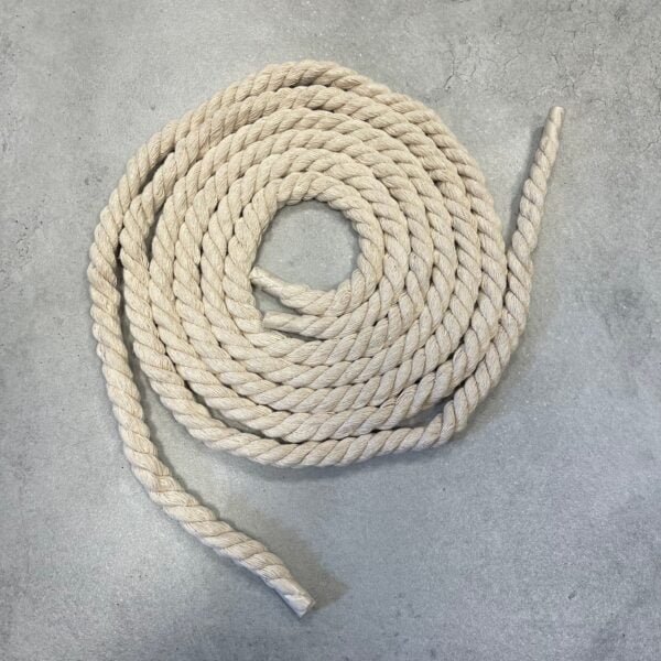 Rope laces (cream)