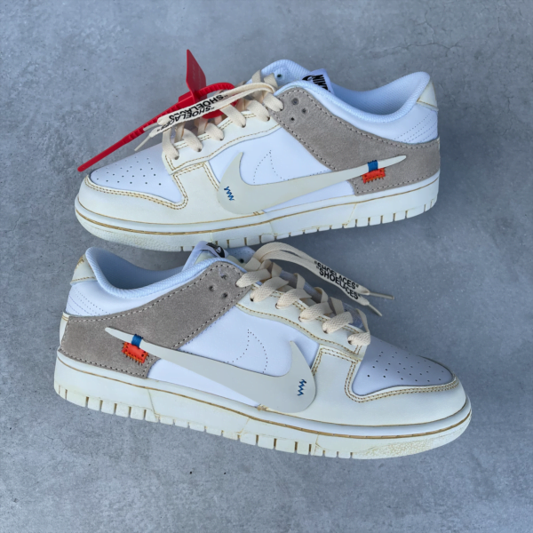 Custom Nike Dunk low - OFF-WHITE Vintage