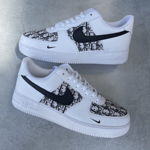 Custom AIR FORCE 1 - Christian D (black details)
