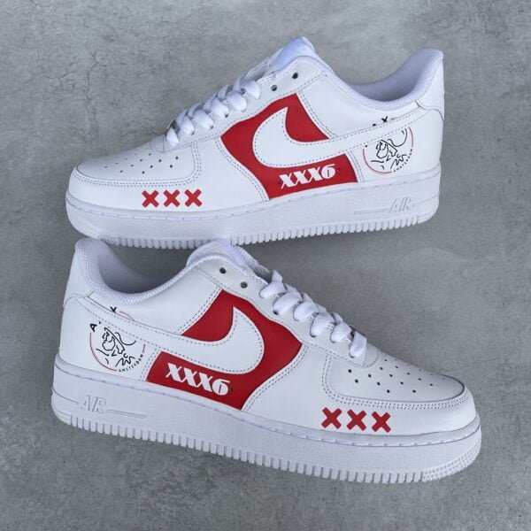 Custom AIR FORCE 1 - Ajax Amsterdam #36