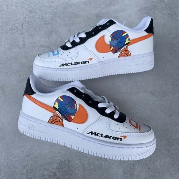 Custom AIR FORCE 1 - Formule 1 (Oscar Piastri / McLaren)