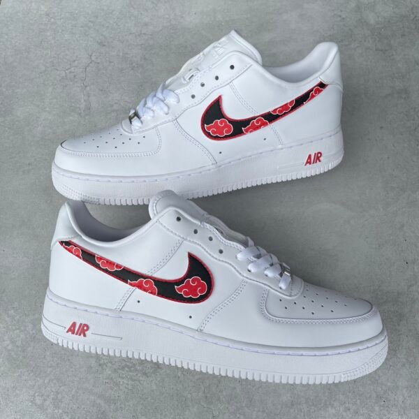 Custom AIR FORCE 1 white - Akatsuki