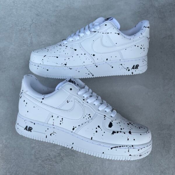 Custom AIR FORCE 1 - Splash (black)