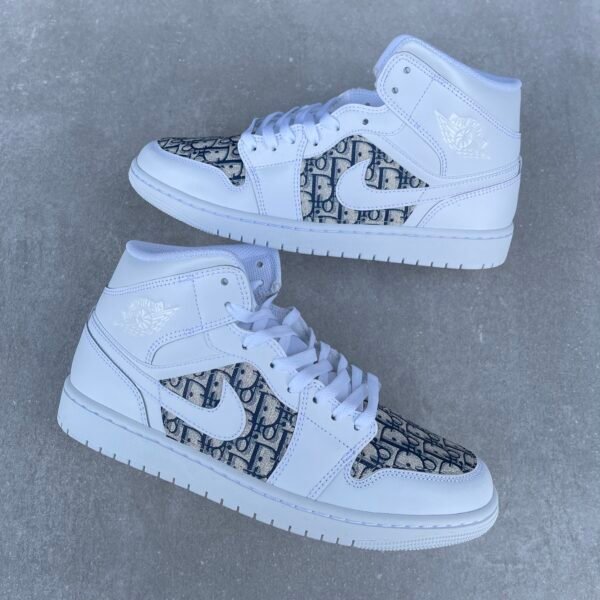 Custom JORDAN 1  - Christian D (leather)