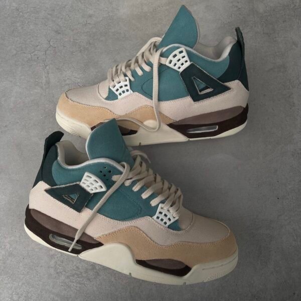 Custom JORDAN 4 - Snorlax colorway